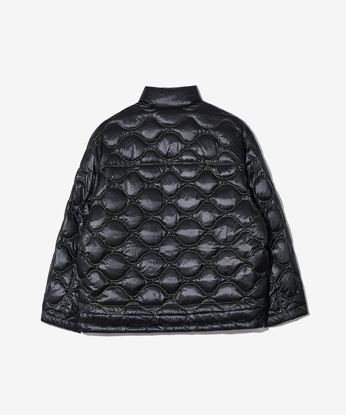 논타입(NONTYPE) WAVE MIDDLE DOWN JUMPER (BLACK)