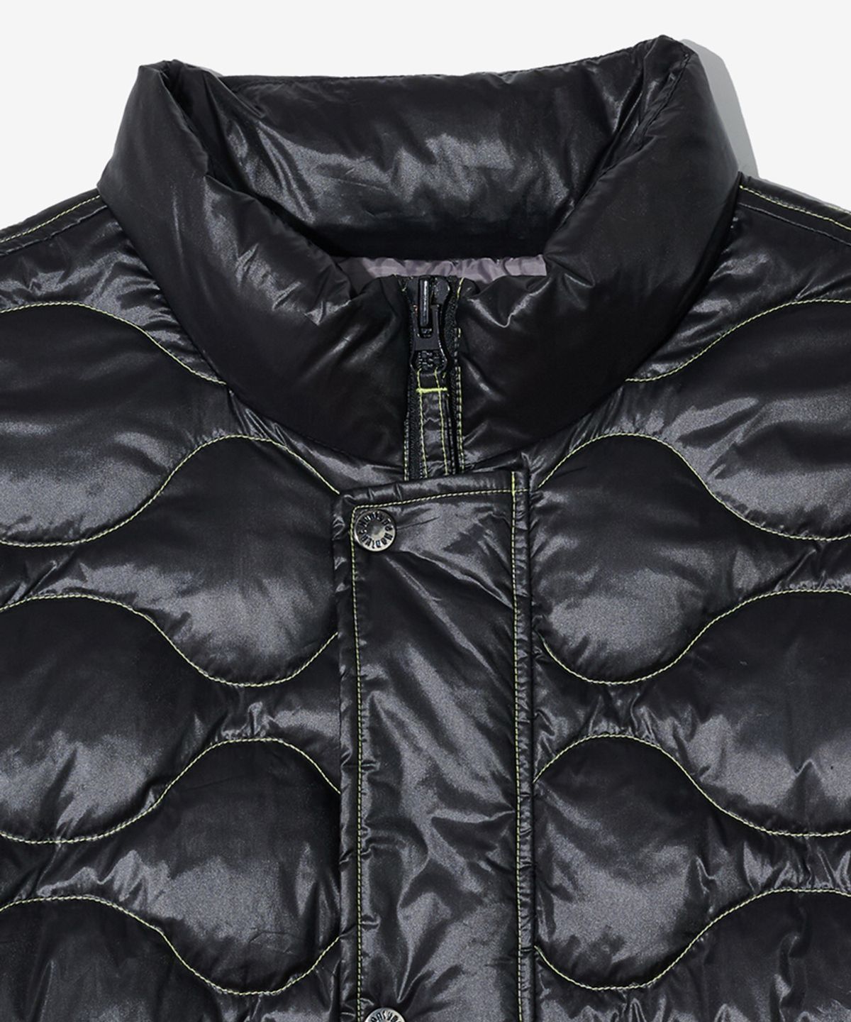 논타입(NONTYPE) WAVE MIDDLE DOWN JUMPER (BLACK)