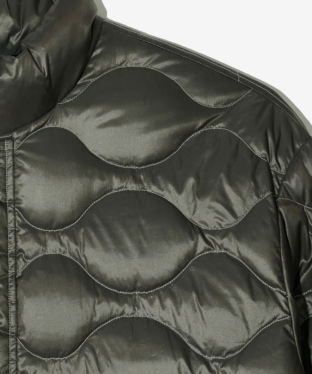 논타입(NONTYPE) WAVE MIDDLE DOWN JUMPER (KHAKI)