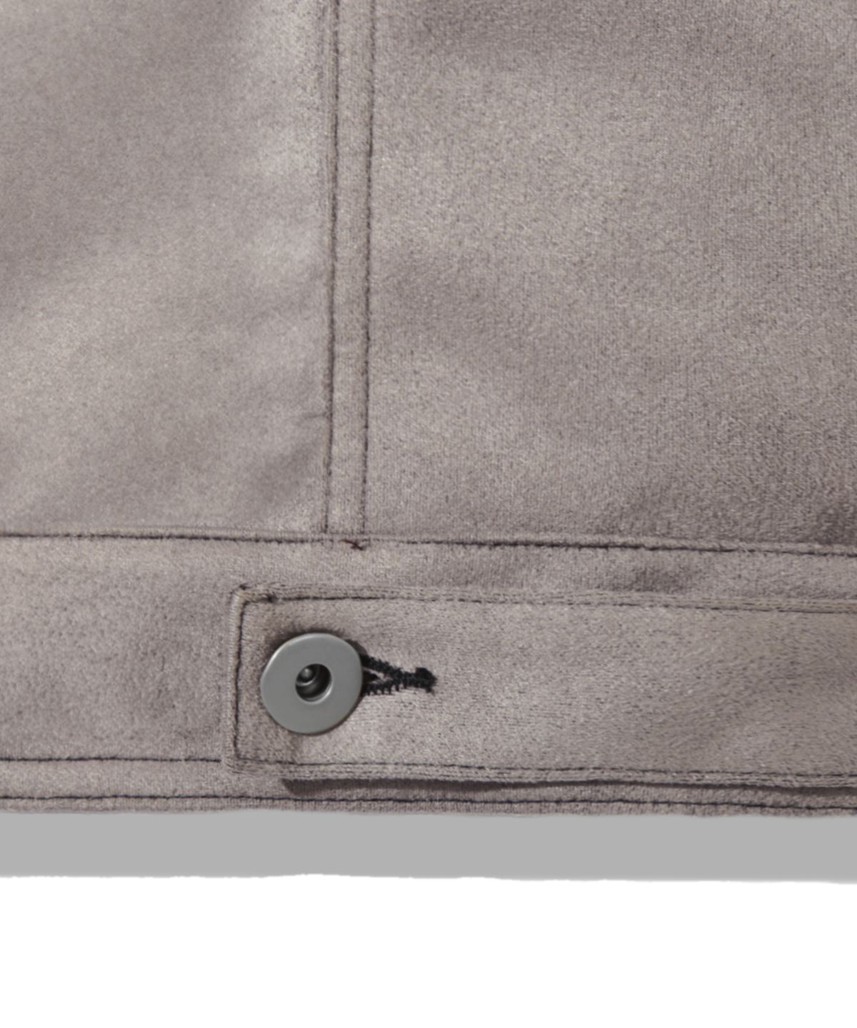 트릴리온(TRILLION) 코듀로이 카라 스웨이드 집업 워크 자켓 [그레이]