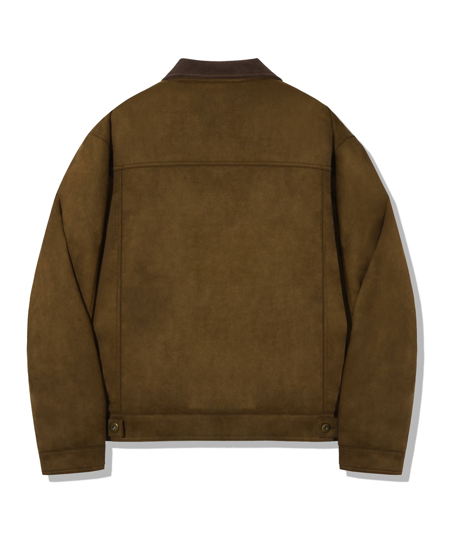 [TRILLION] Corduroy Collar Suede Zip Up Work Jacket /追跡付 MUSINSA | TRILLION Corduroy collar suede zip-up work jacket