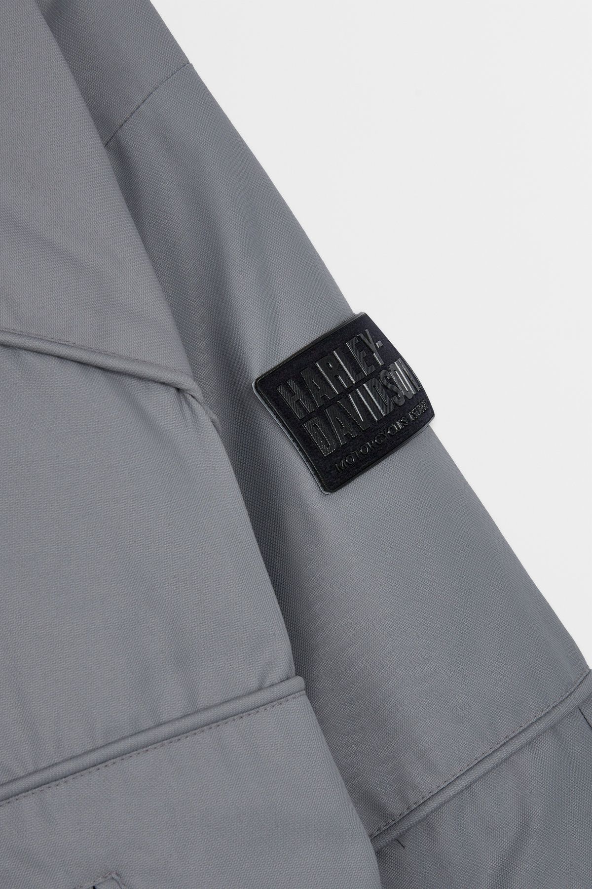 할리데이비슨 컬렉션스®(HARLEY-DAVIDSON COLLECTIONS®) 레이싱 다운 점퍼 _그레이 HH14304201