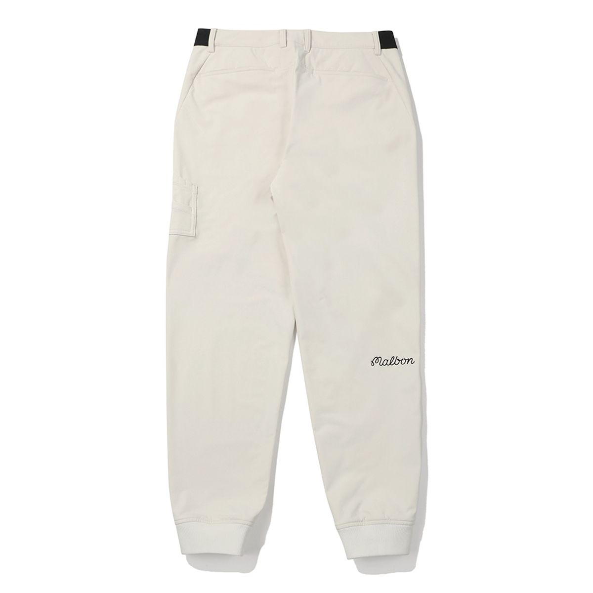 말본 골프(MALBON GOLF) 베이직 기모 조거팬츠 IVORY (MAN)