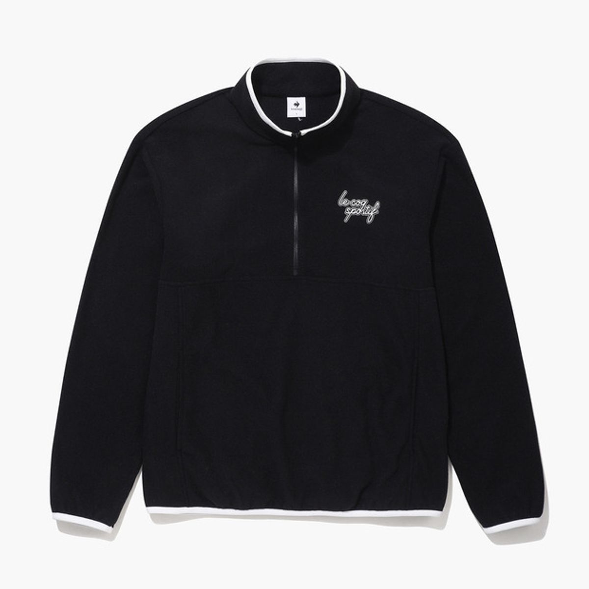 르꼬끄 골프(LECOQ GOLF) 남성 플리스 하프짚 티셔츠 (GP421MTLO4)