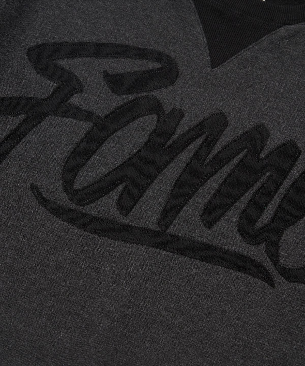 스티그마(STIGMA) Fame Oversized Crewneck Charcoal