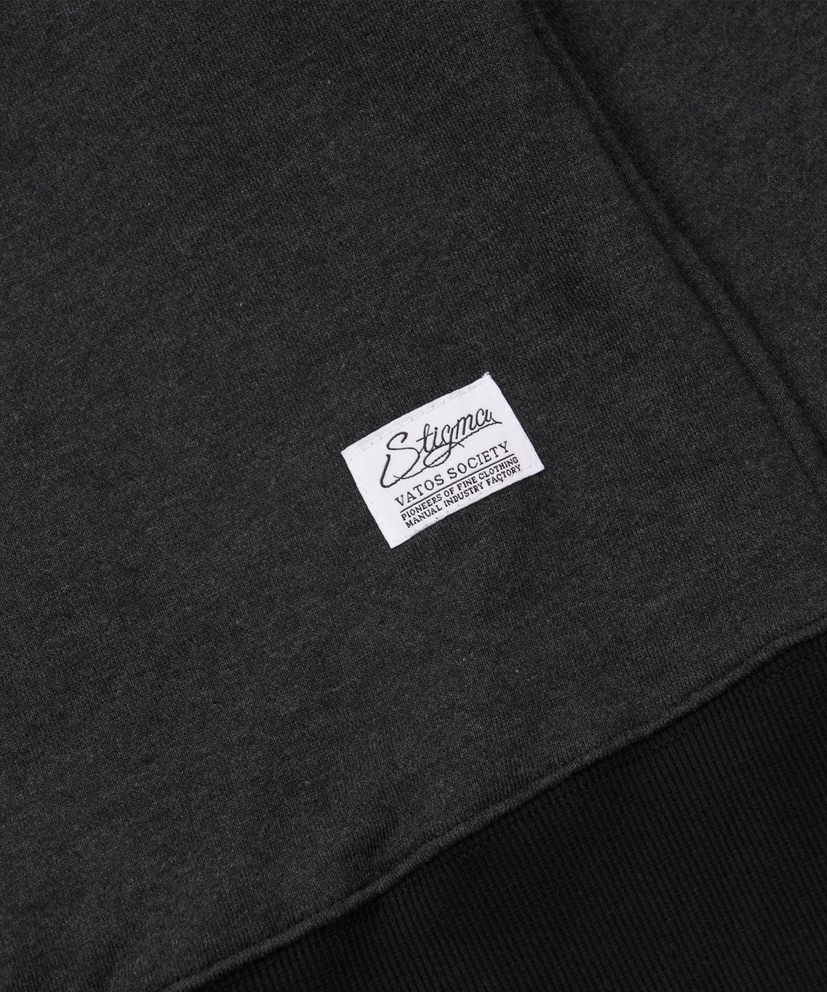 스티그마(STIGMA) Fame Oversized Crewneck Charcoal