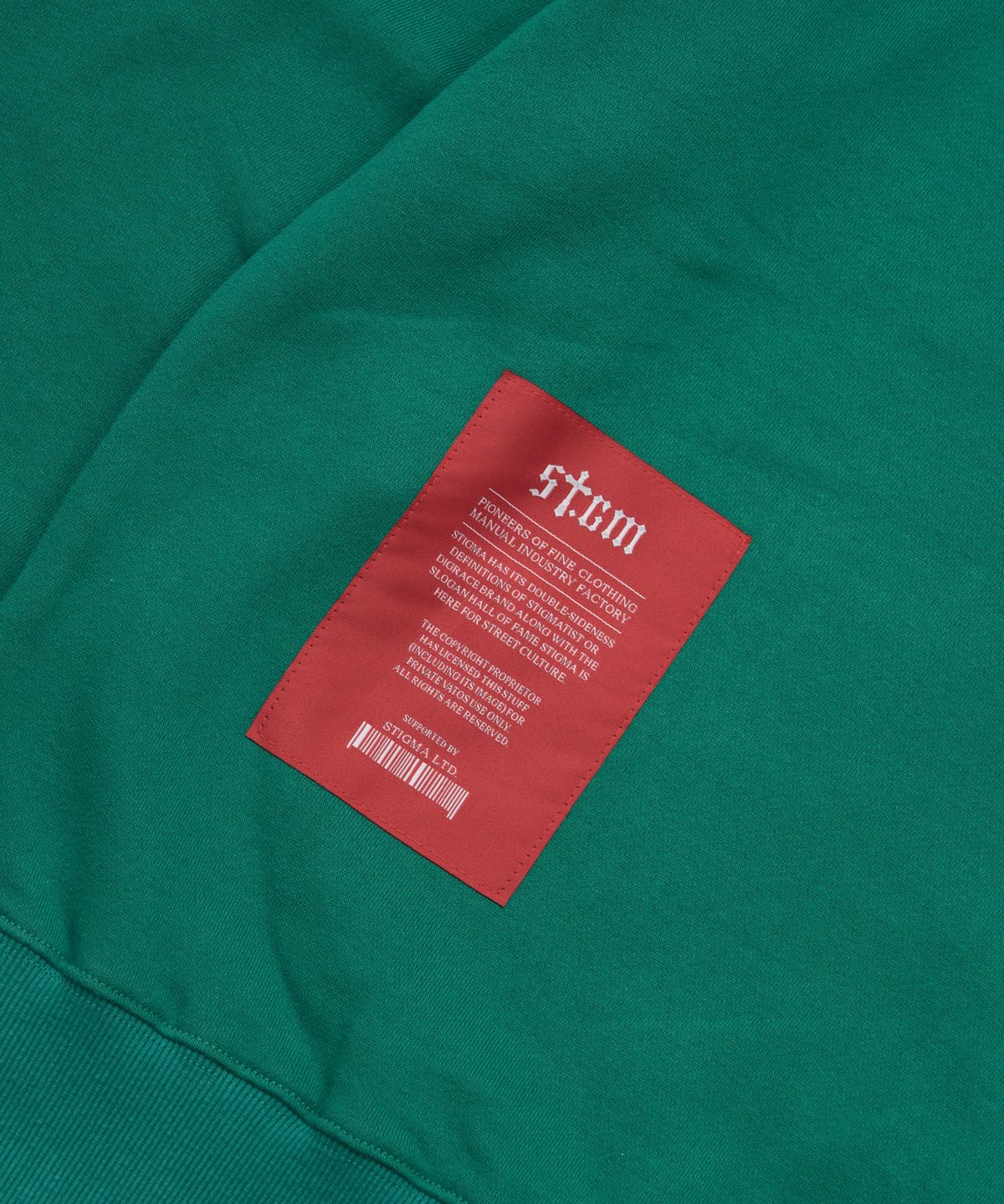 스티그마(STIGMA) Fame Oversized Crewneck Green
