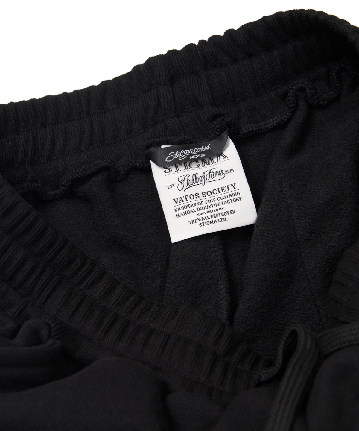 스티그마(STIGMA) Stay High Wide Jogger Pants Black