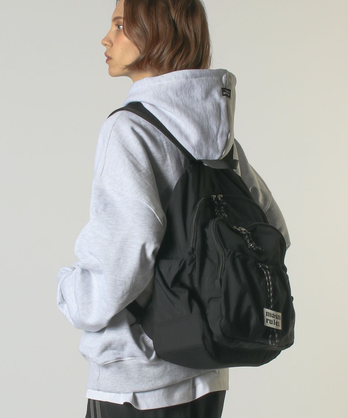 마스마룰즈(MASMARULEZ) Daily lightly backpack _ Black