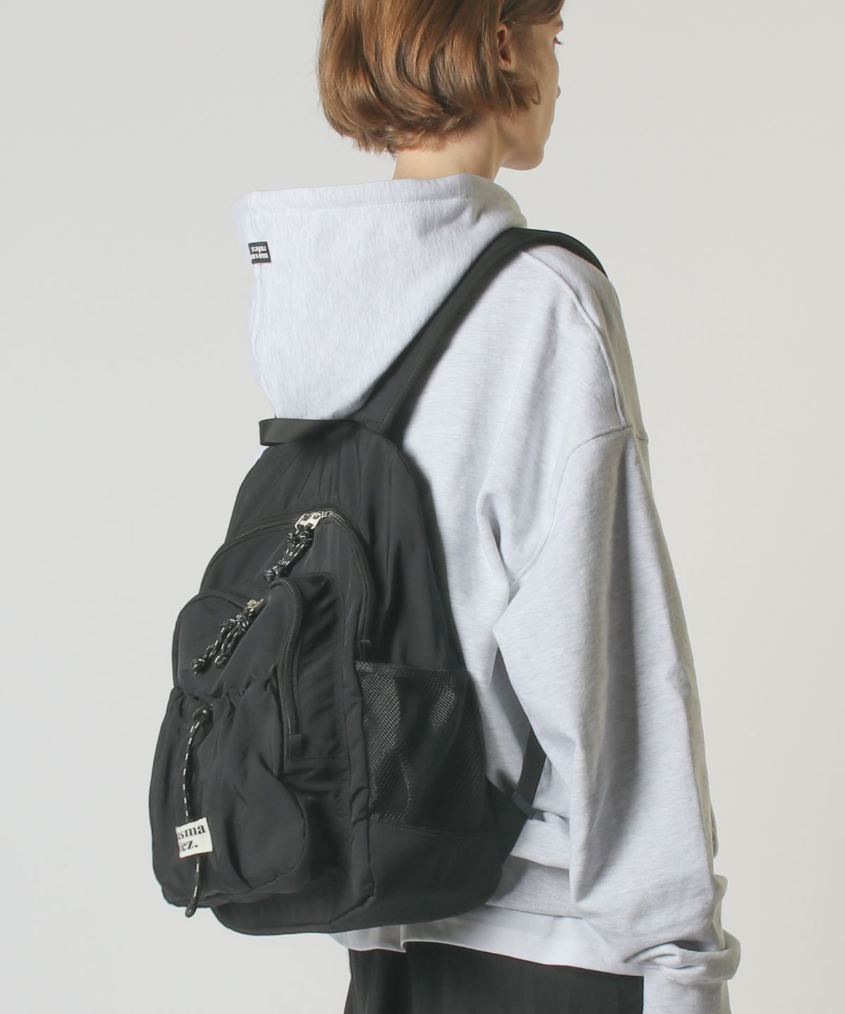 마스마룰즈(MASMARULEZ) Daily lightly backpack _ Black