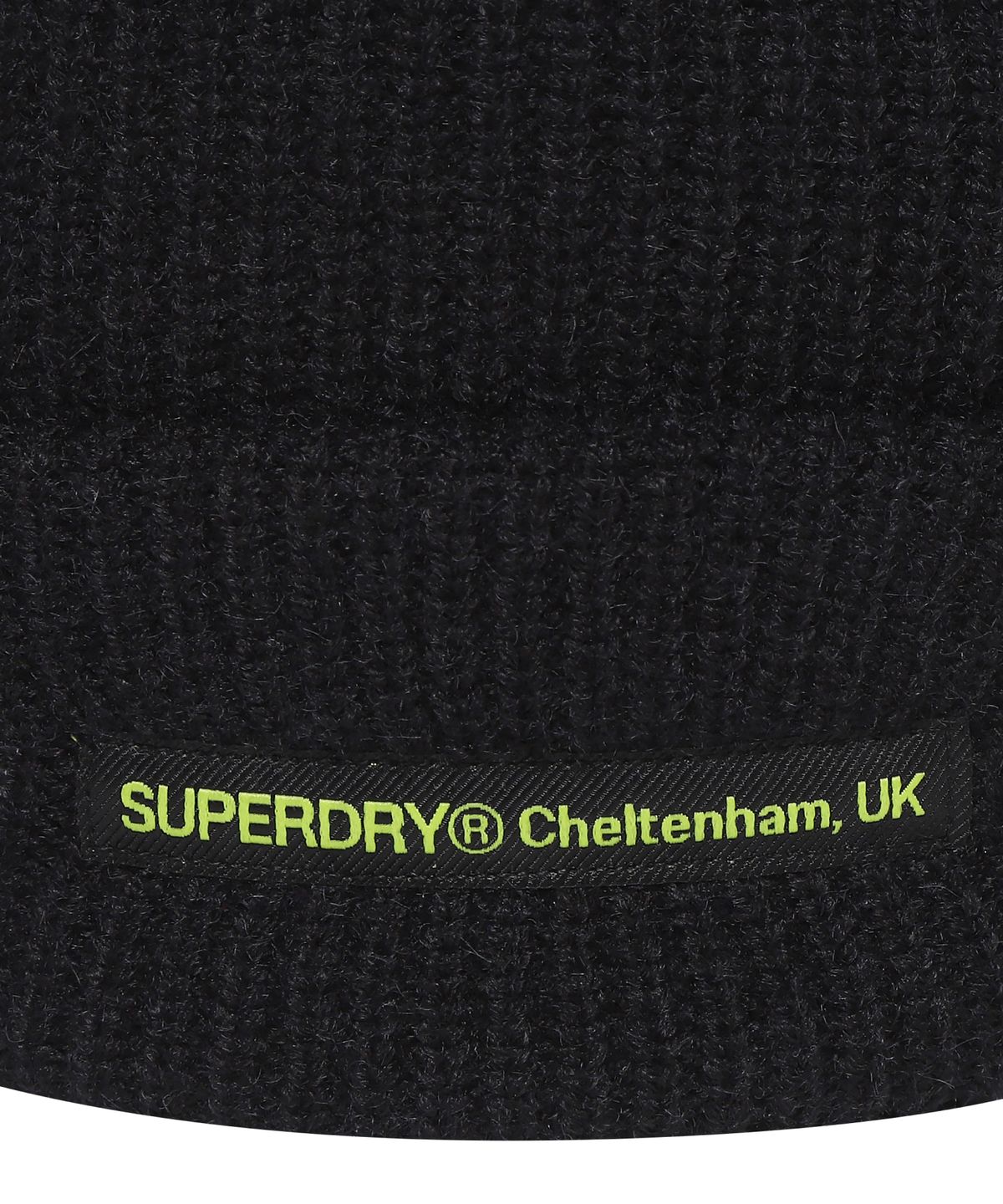 슈퍼드라이(SUPERDRY) N-PACK 베이직 로고 비니 블랙