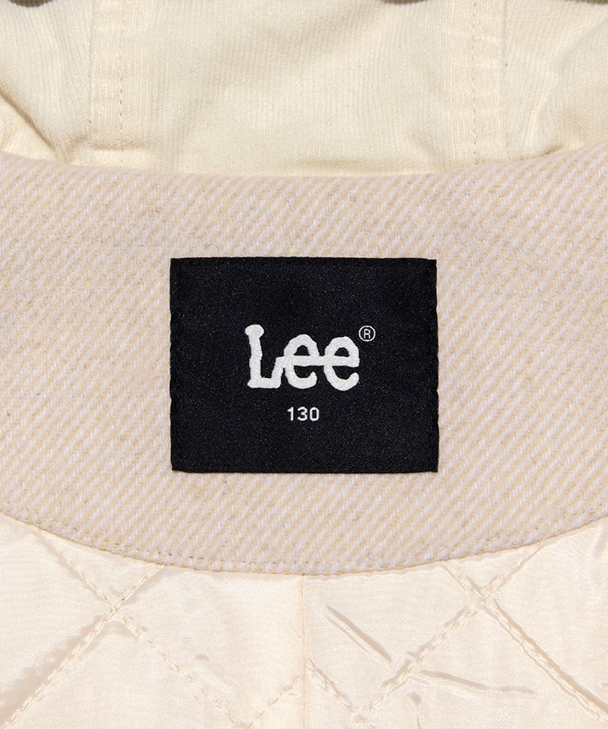 리 키즈(LEE KIDS) 울 후드 레귤러핏 크롭 더플 코트 베이지 LK2404CT70BE