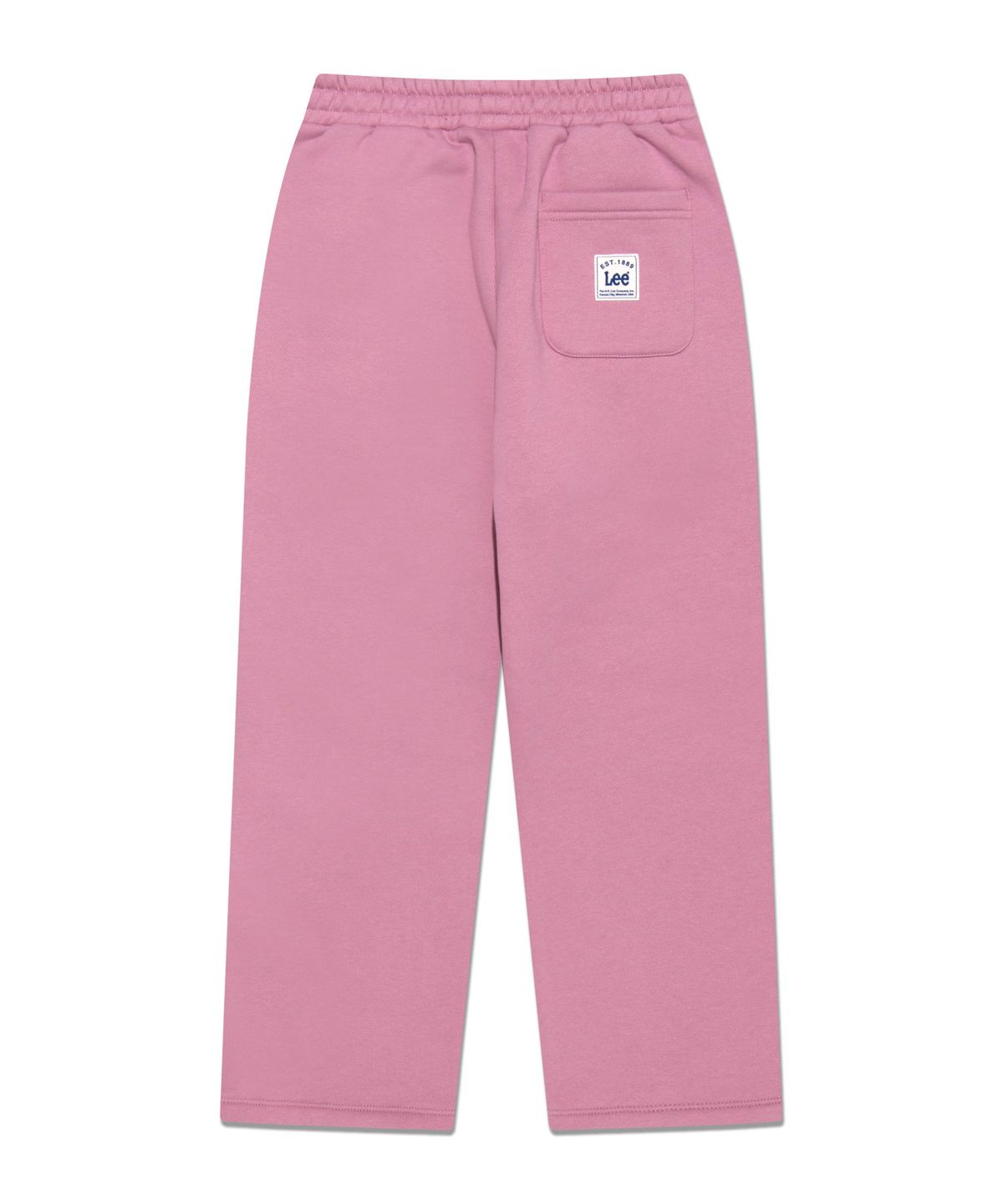 리 키즈(LEE KIDS) 자수 기모 와이드핏 팬츠 퍼플 LK2404JP70PU