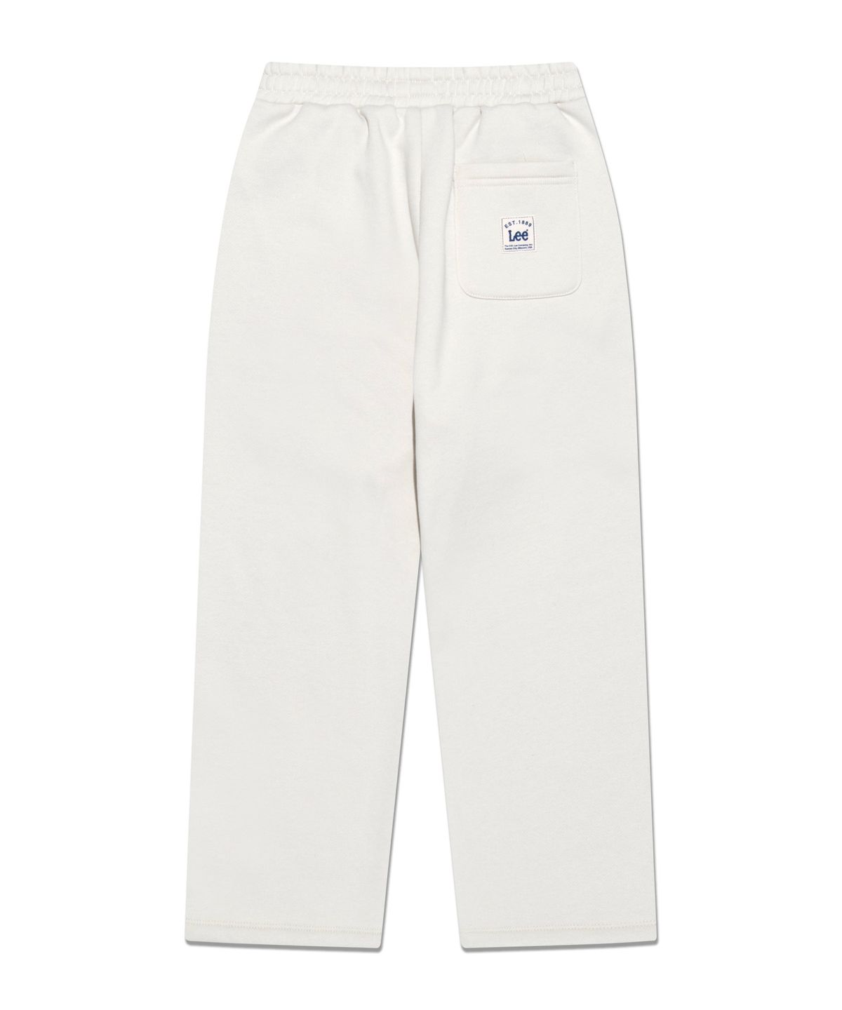 리 키즈(LEE KIDS) 자수 기모 와이드핏 팬츠 아이보리 LK2404JP70IV