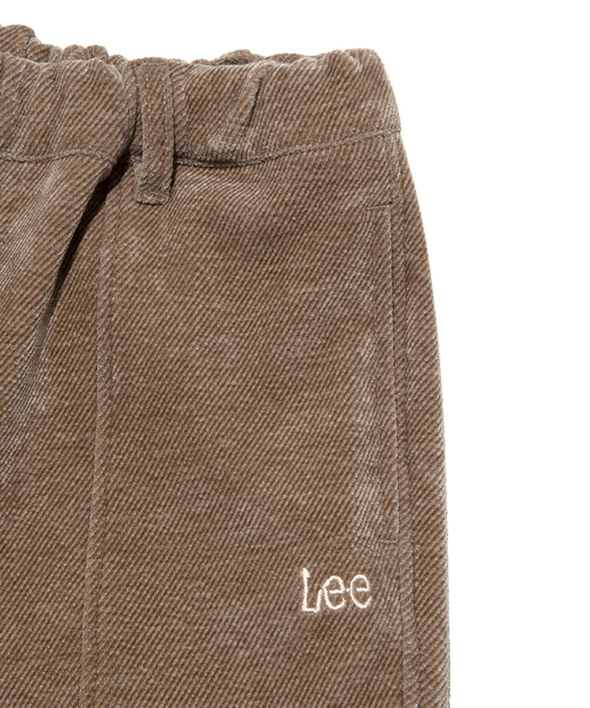리 키즈(LEE KIDS) 벨벳 세미와이드 팬츠 베이지 LK2404PT70BE
