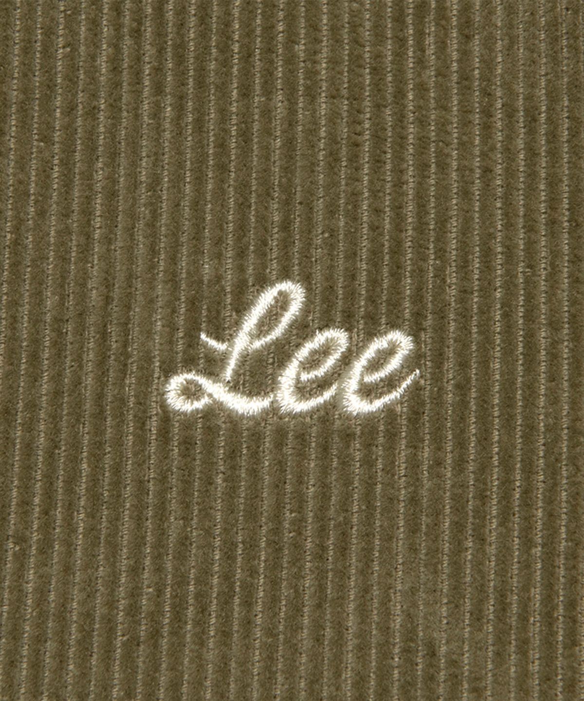 리 키즈(LEE KIDS) 코듀로이 카라 레귤러핏 원피스 카키 LK2404OP70KH