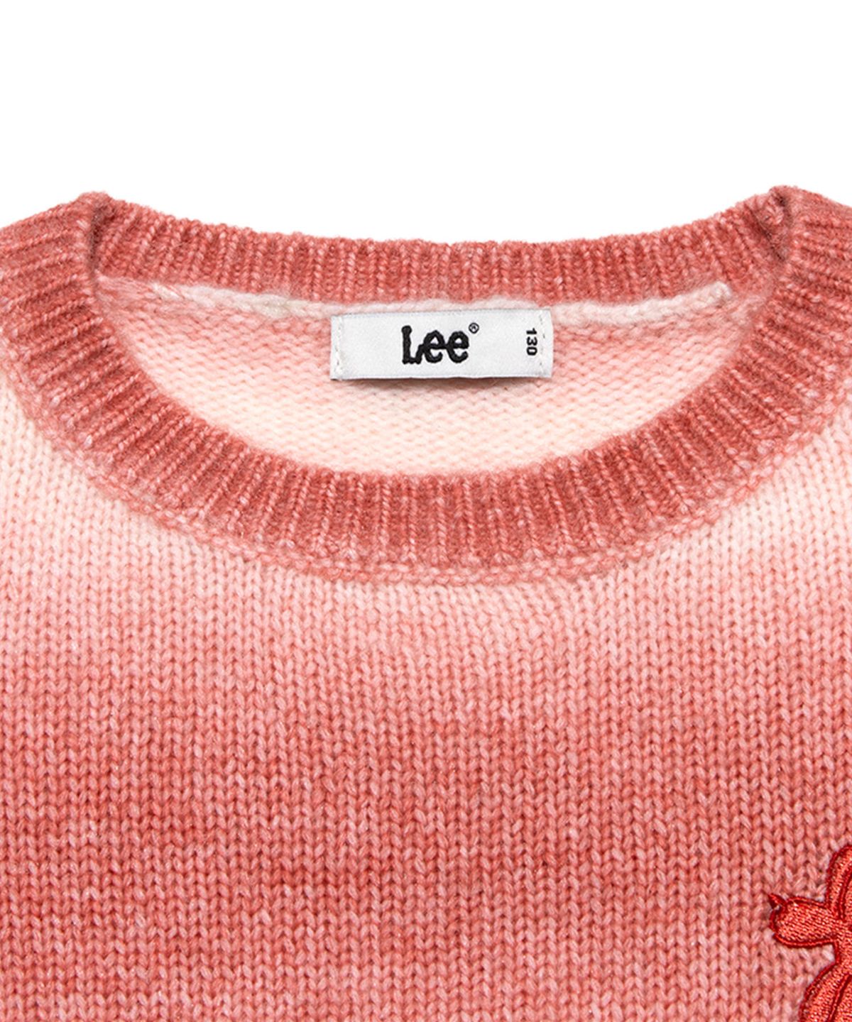 리 키즈(LEE KIDS) 그라데이션 레귤러핏 풀오버 핑크 LK2404KT75PI