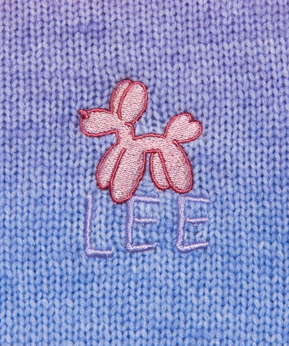 리 키즈(LEE KIDS) 그라데이션 레귤러핏 풀오버 퍼플 LK2404KT75PU