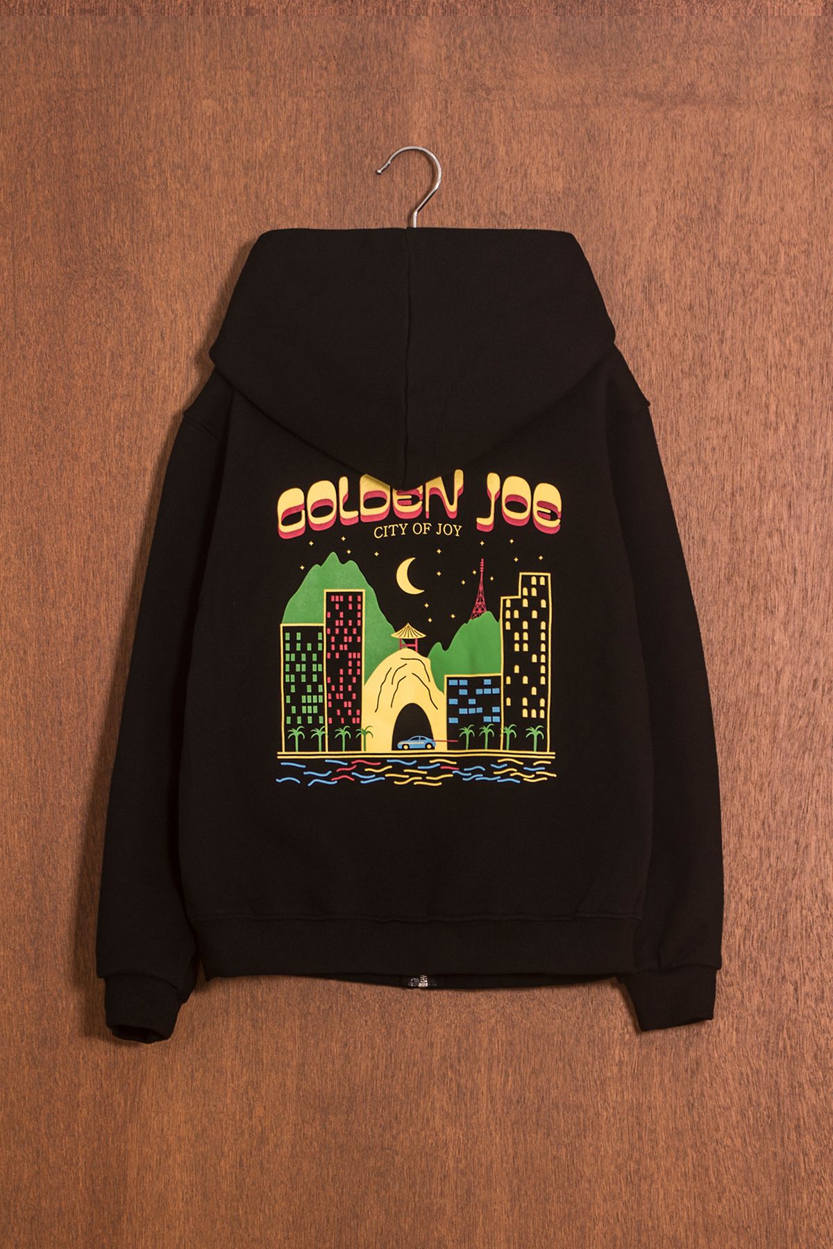 골든조(GOLDENJOE) CITY OF JOY HOODIE-FULL ZIP