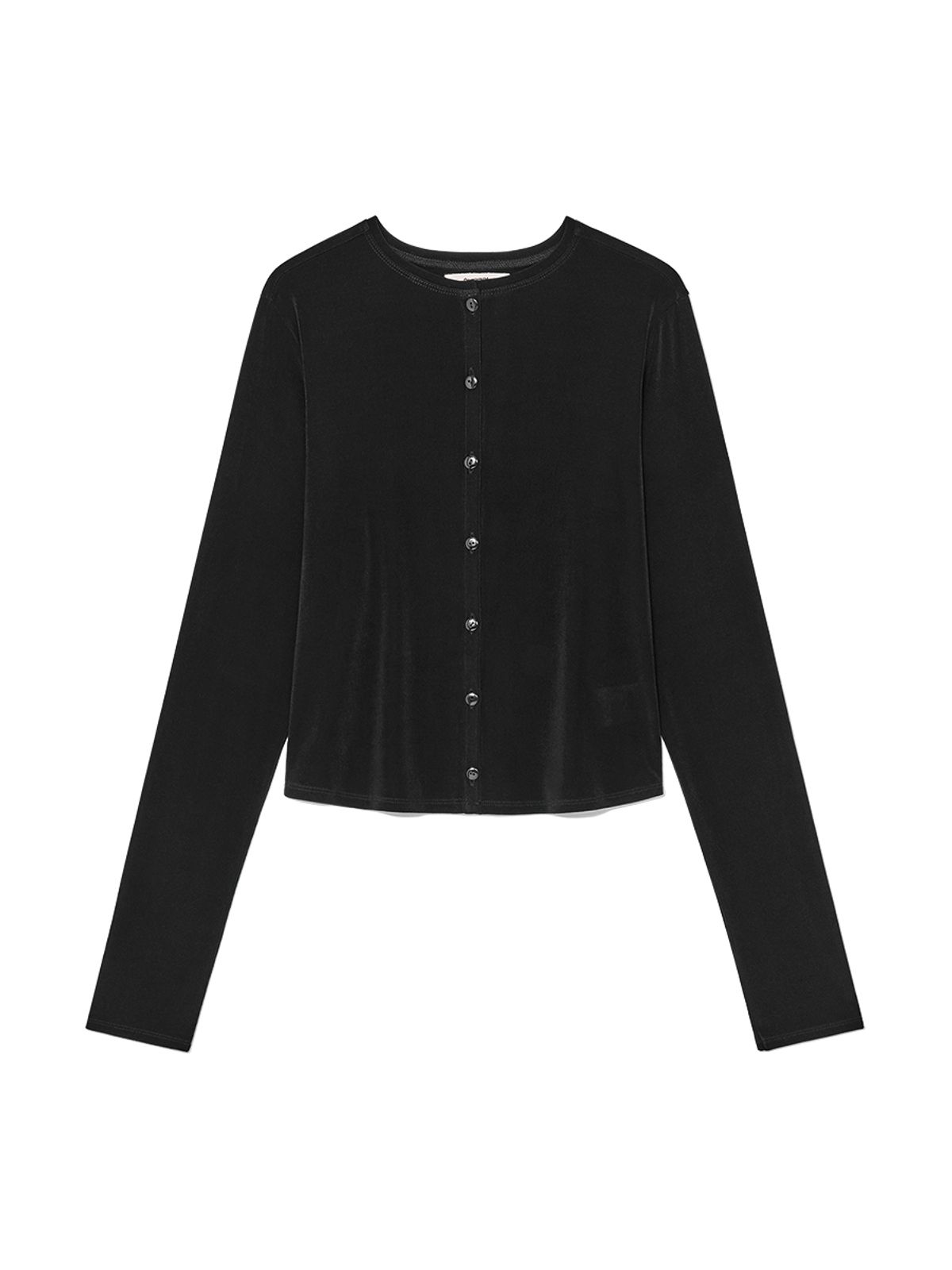 글로니(GLOWNY) G BOX CARDIGAN SET (BLACK)