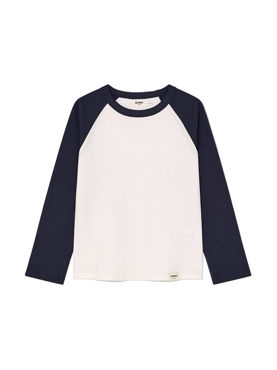 【GLOWNY】★韓国人気★ 3/4 G CONTRAST TEE ★ MUSINSA公式 | GLOWNY 3/4 G CONTRAST TEE (NAVY)