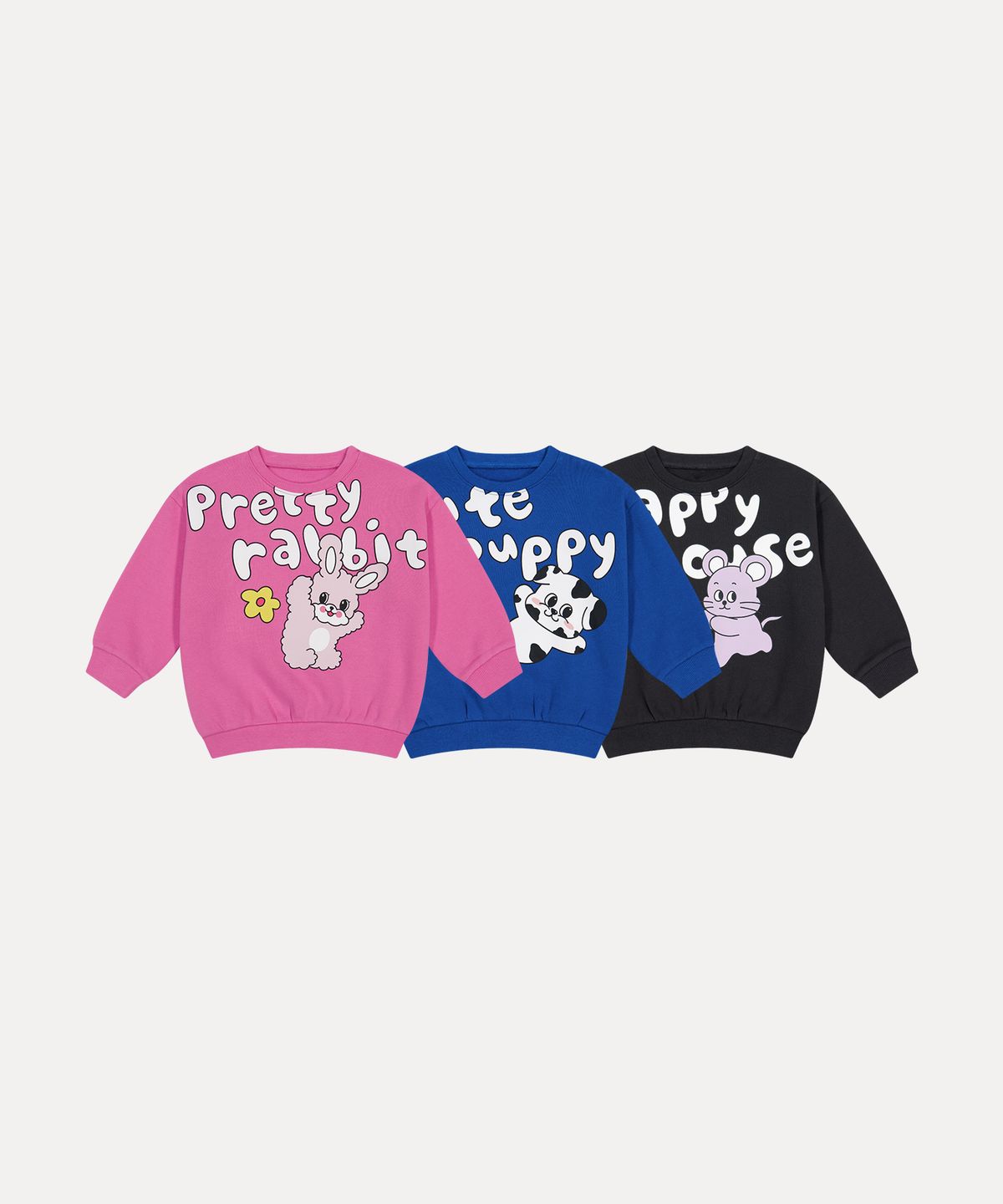 로토토베베(ROTOTOBEBE) 솔트기모맨투맨 차콜