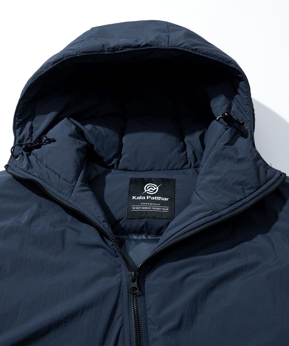 칼라파타르(KALAPATTHAR) Nylon Insulation Short-Jacket - NAVY