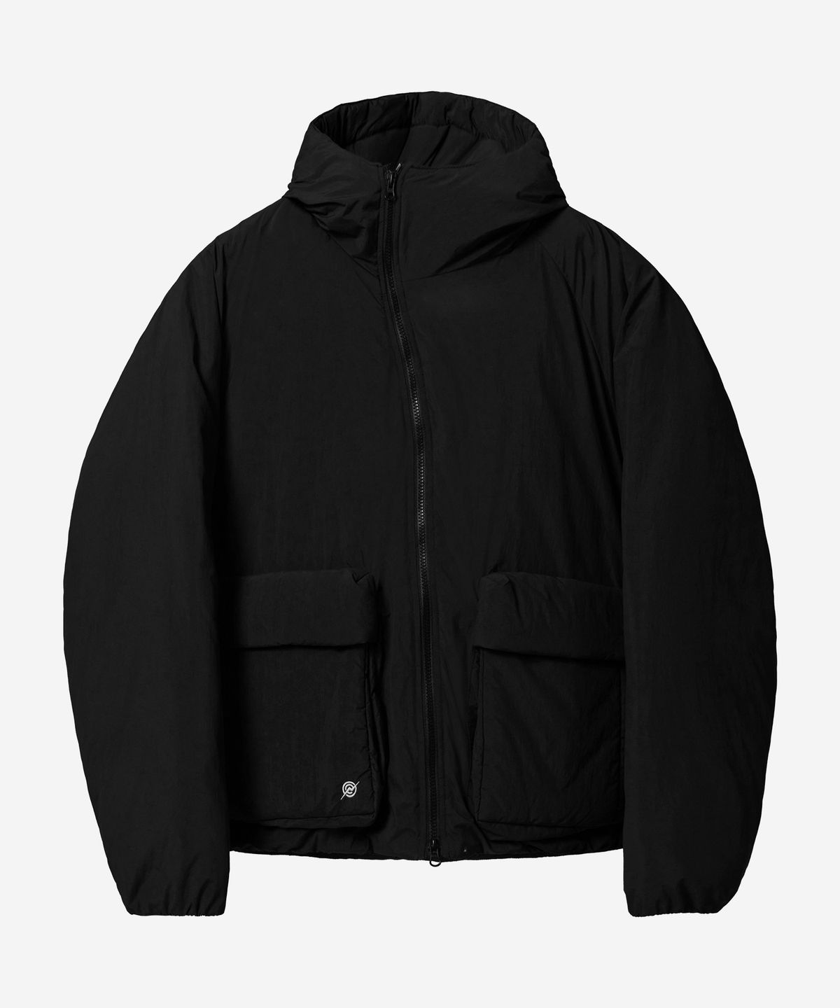 칼라파타르(KALAPATTHAR) Nylon Insulation Short-Jacket - BLACK