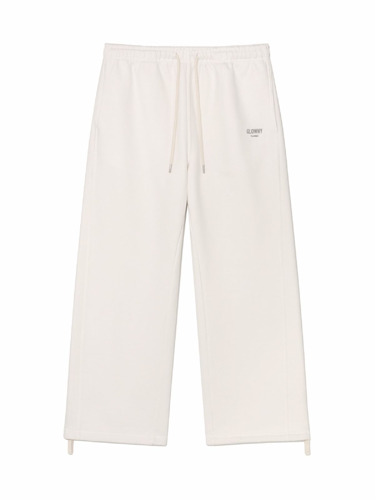 글로니(GLOWNY) G DRAWSTRING SWEATPANTS (IVORY)