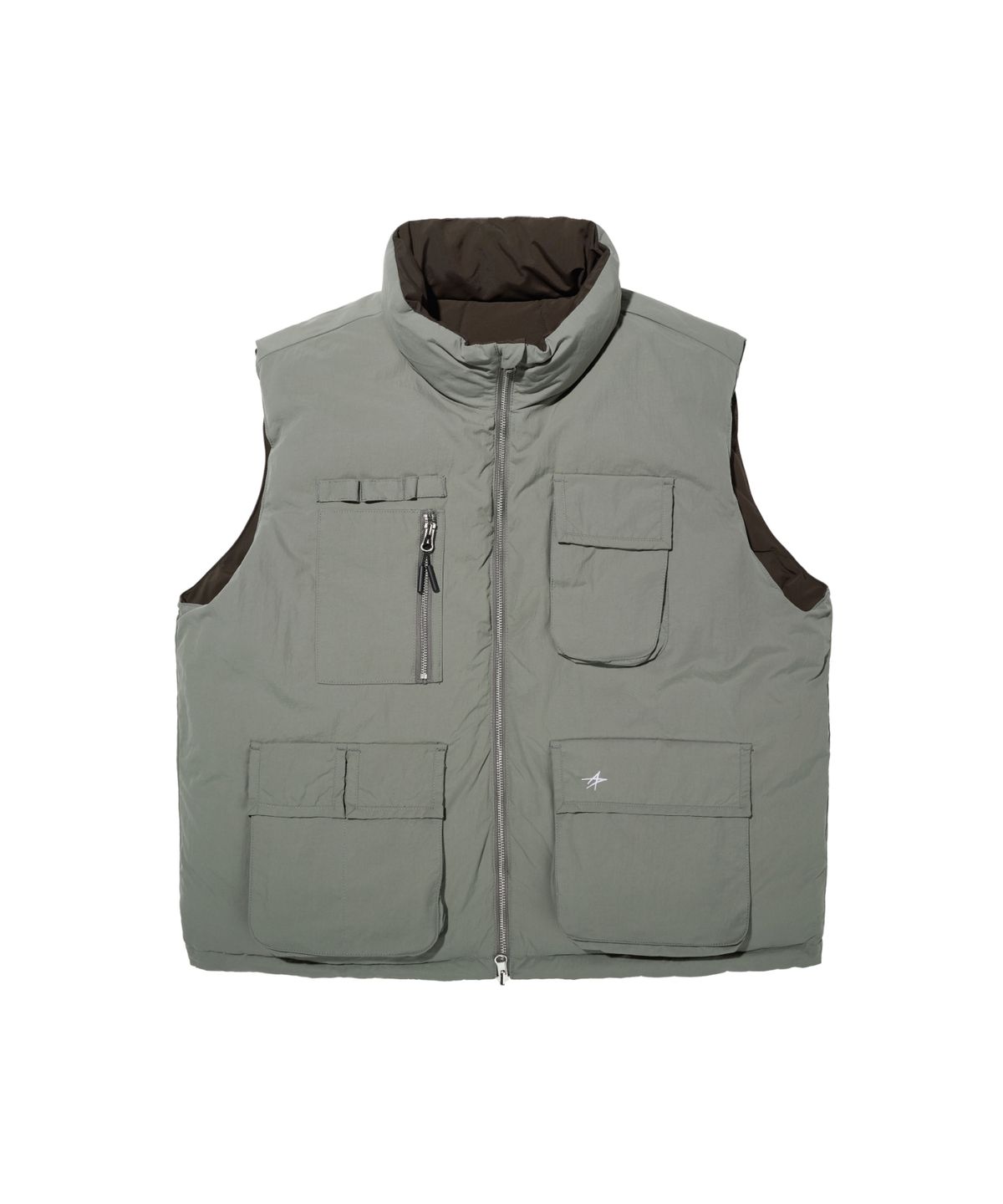 록히드마틴(LOCKHEED MARTIN) LM REVERSE DUCK DOWN VEST (KHAKI)