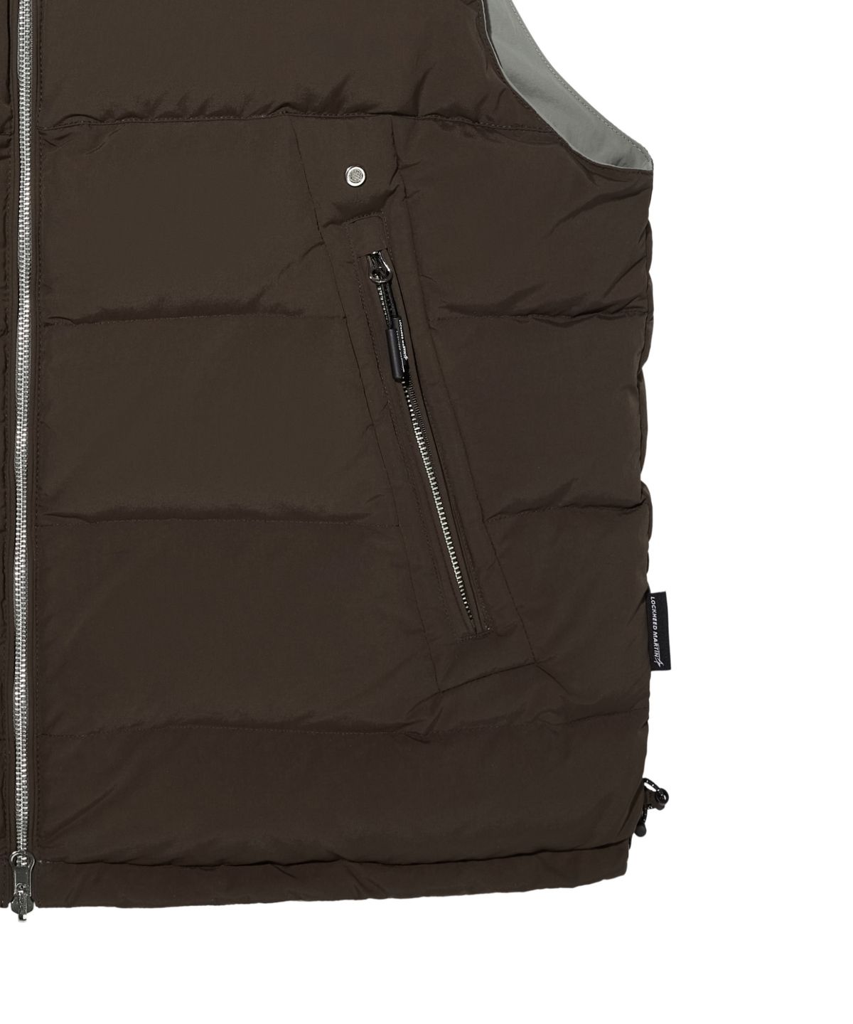 록히드마틴(LOCKHEED MARTIN) LM REVERSE DUCK DOWN VEST (KHAKI)