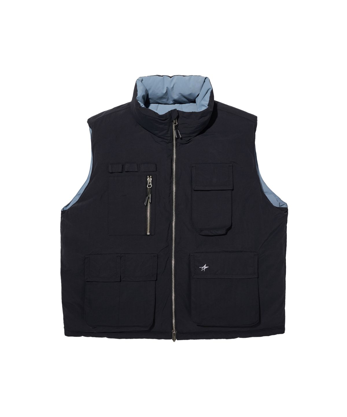록히드마틴(LOCKHEED MARTIN) LM REVERSE DUCK DOWN VEST (BLACK)
