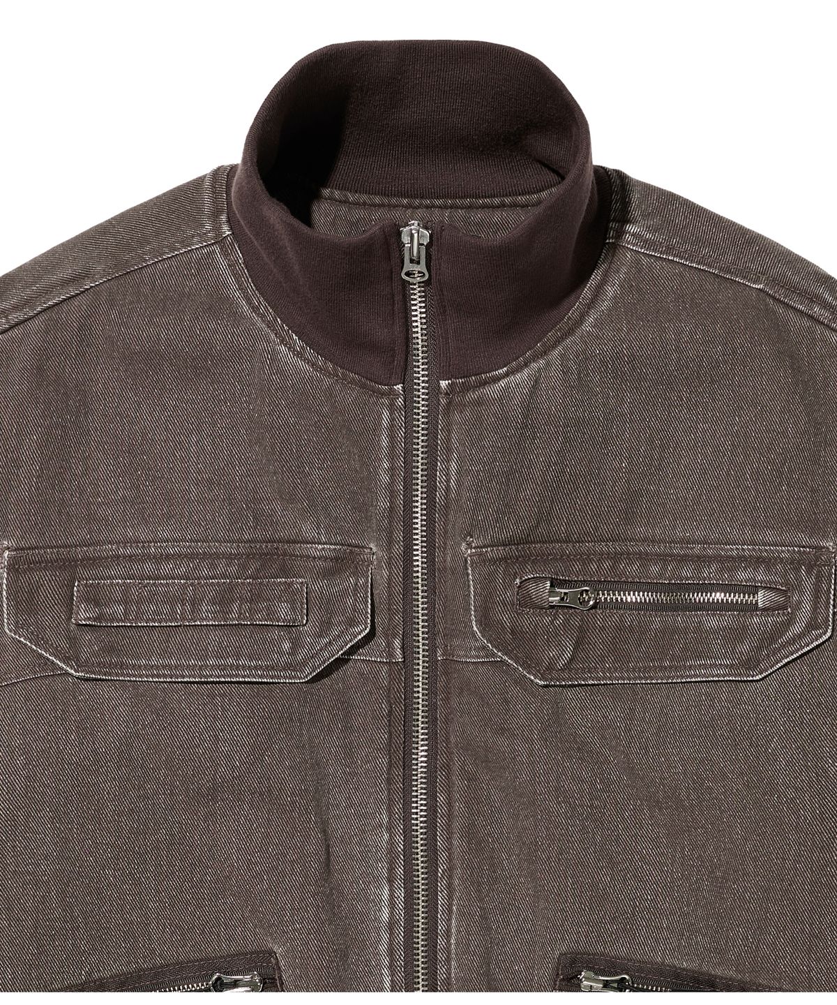록히드마틴(LOCKHEED MARTIN) LM WASHED COTTON TANKER JACKET (BROWN)