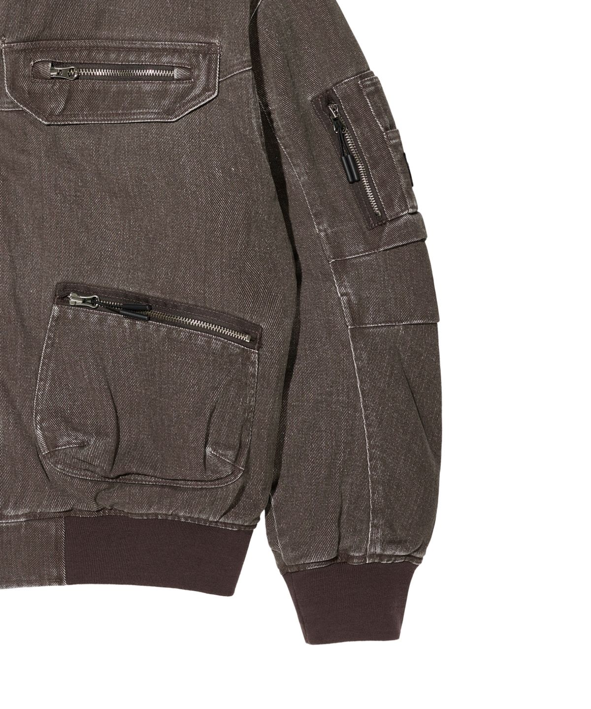 록히드마틴(LOCKHEED MARTIN) LM WASHED COTTON TANKER JACKET (BROWN)