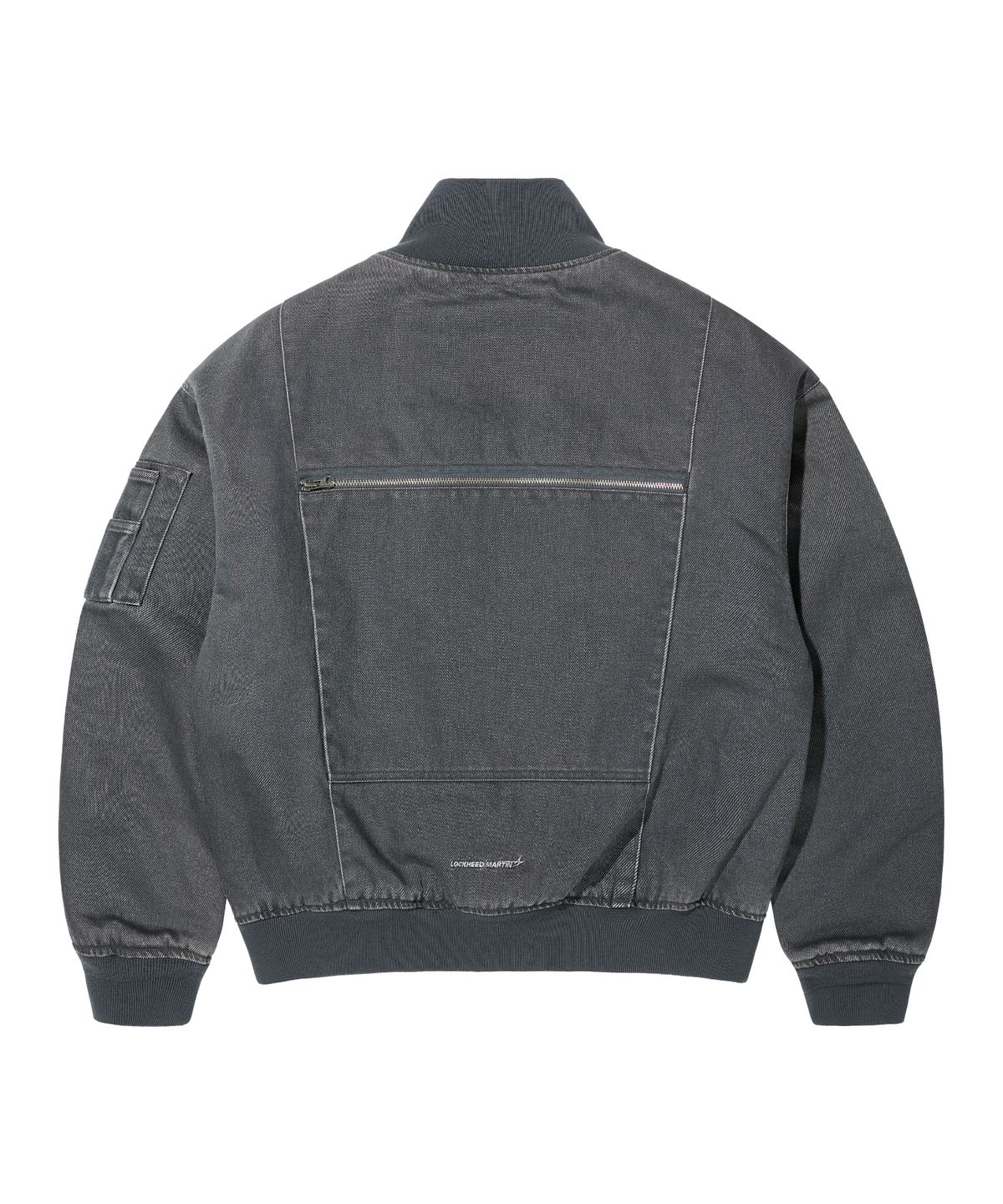 록히드마틴(LOCKHEED MARTIN) LM WASHED COTTON TANKER JACKET (CHARCOAL)