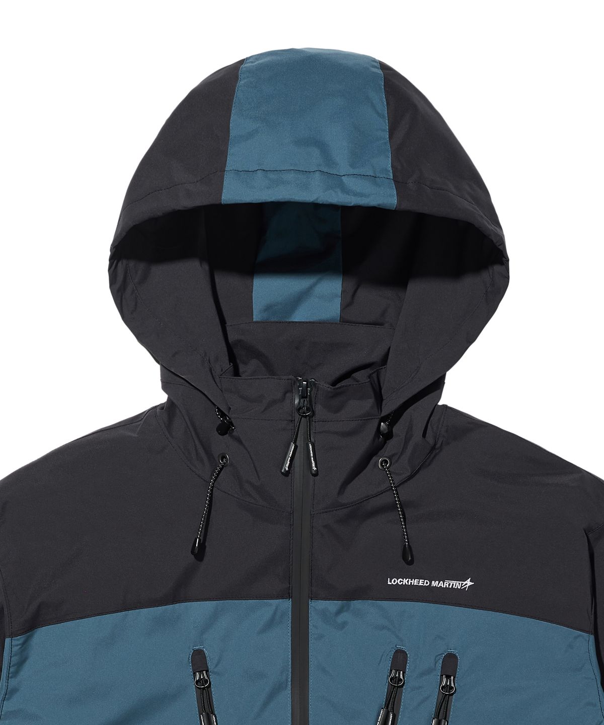 록히드마틴(LOCKHEED MARTIN) LM COLOR BLOCK SHIELD SHELL JACKET (CHARCOAL)