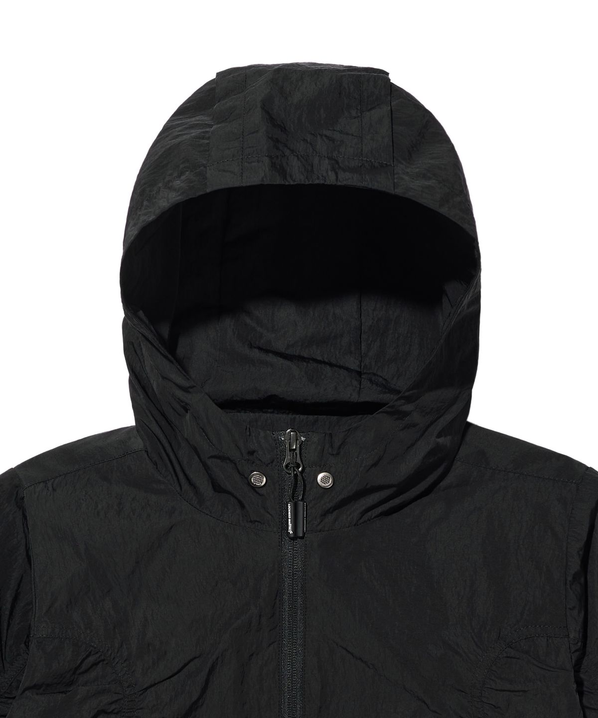 록히드마틴(LOCKHEED MARTIN) CROP STRING JACKET (BLACK)