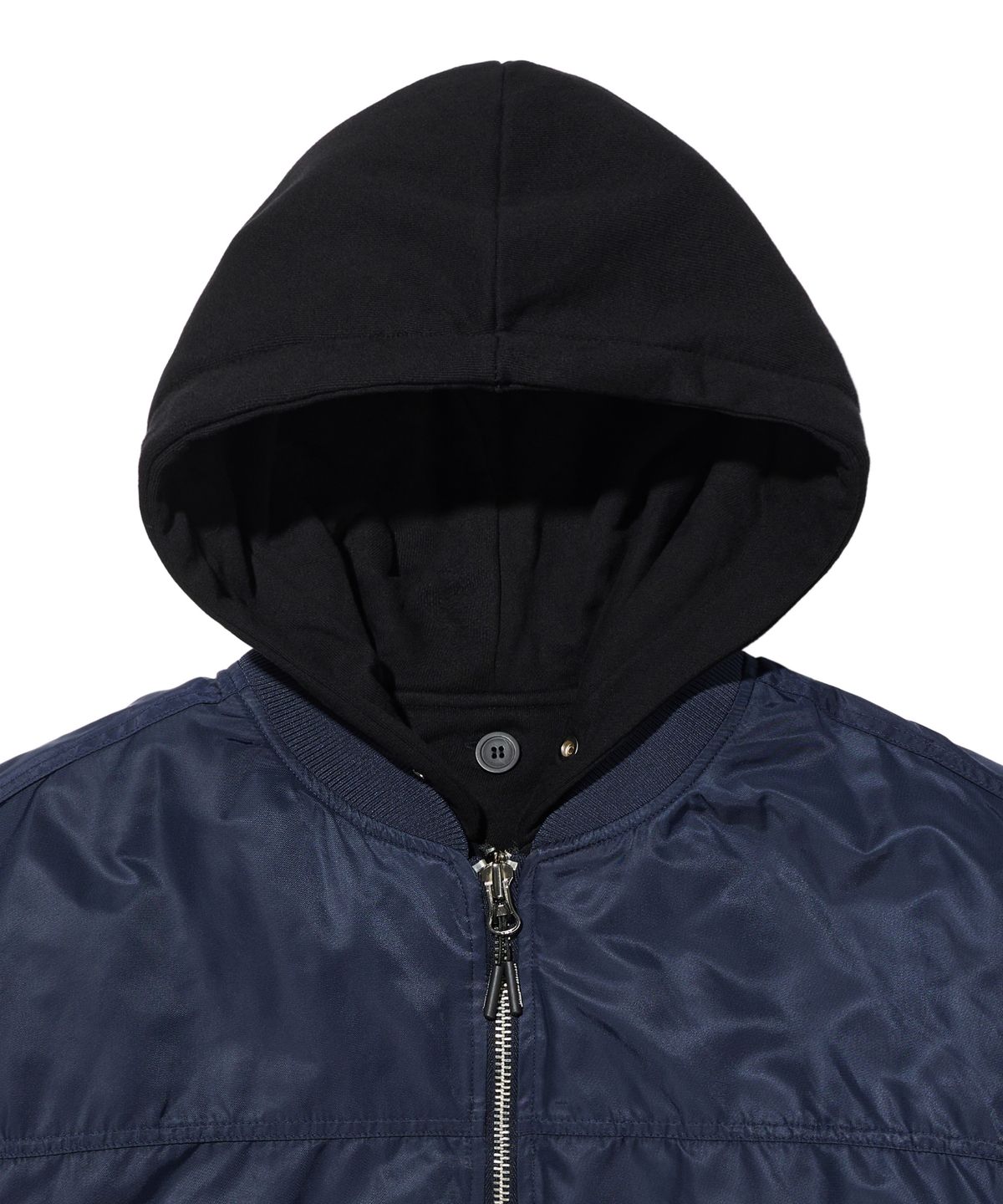 록히드마틴(LOCKHEED MARTIN) LM MULTI POCKET DOCKING HOOD BOMBER JACKET (NAVY ...