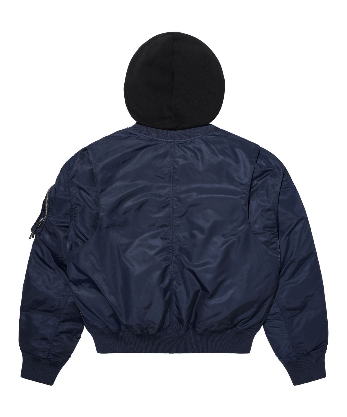 록히드마틴(LOCKHEED MARTIN) LM MULTI POCKET DOCKING HOOD BOMBER JACKET (NAVY)