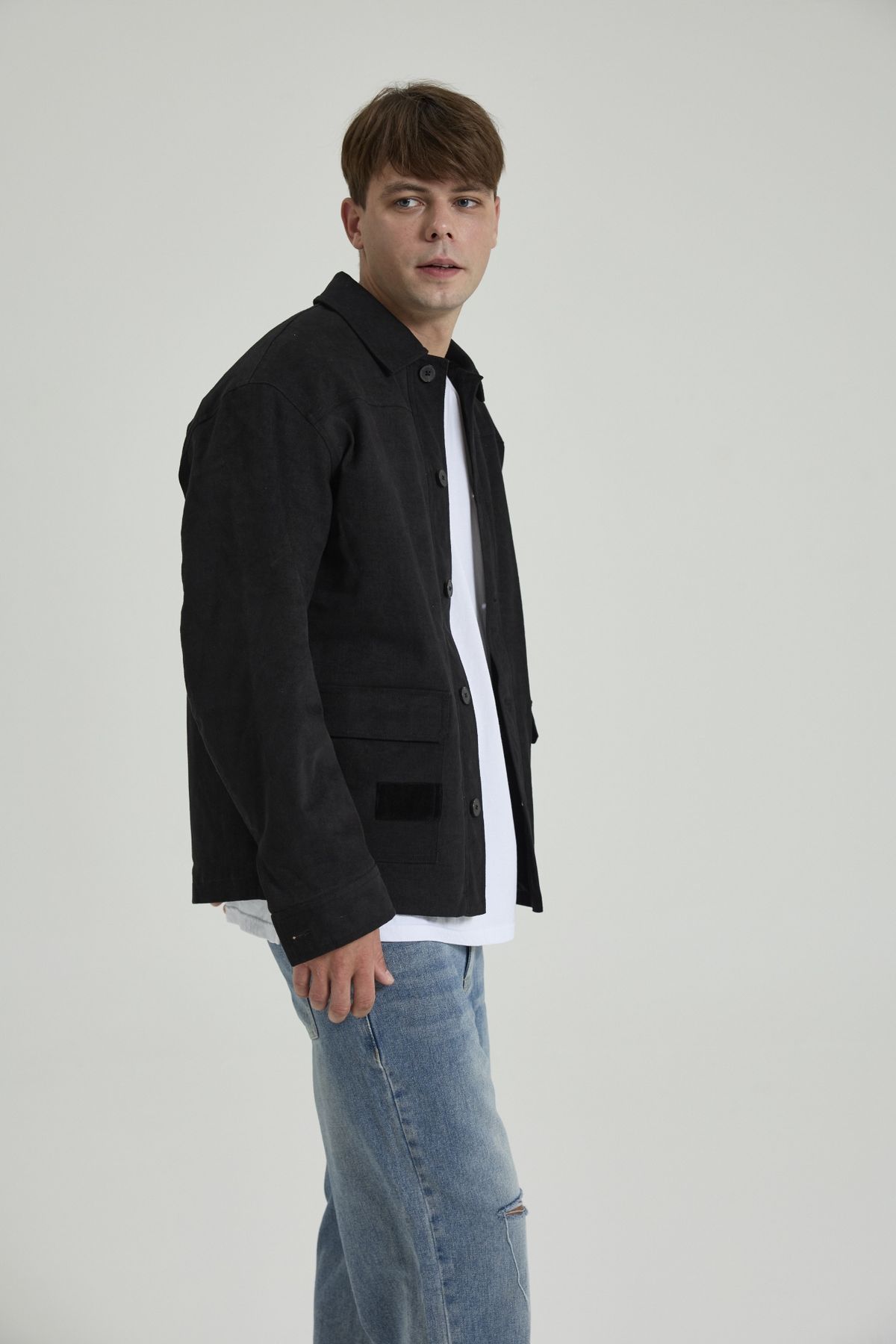 셀피시어펙션(SELFISHAFFECTION) Parisian Winter Jacket (Black)