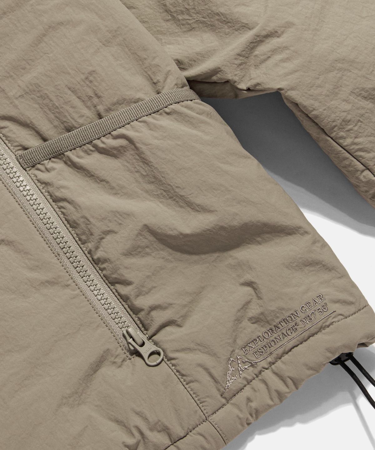 에스피오나지(ESPIONAGE) Expl. Insulated Blouson Light Brown