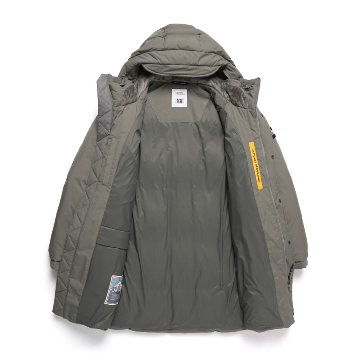 내셔널지오그래픽(NATIONALGEOGRAPHIC) N244UDW141 무터스 몬스터다운 파카 GREY