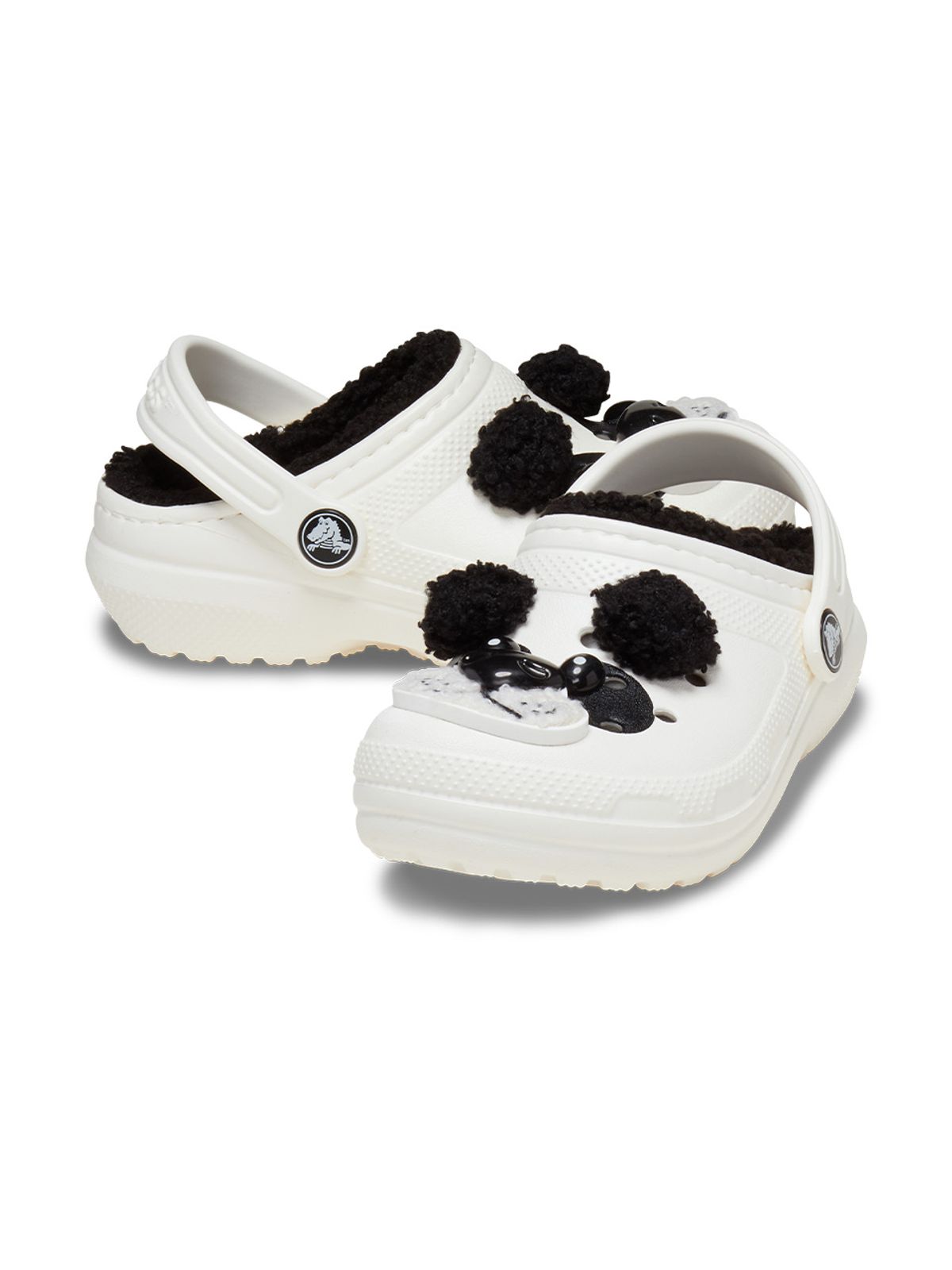 크록스키즈(CROCS KIDS) 키즈 클래식 라인드 아이엠 판다 베어 클로그 CBK (24FKCL210400)