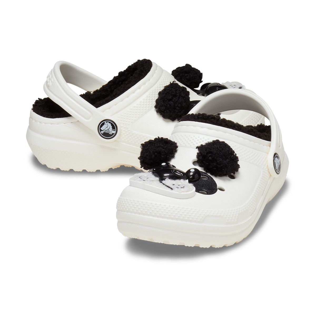 크록스키즈(CROCS KIDS) 키즈 클래식 라인드 아이엠 판다 베어 클로그 CBK (24FKCL210400)