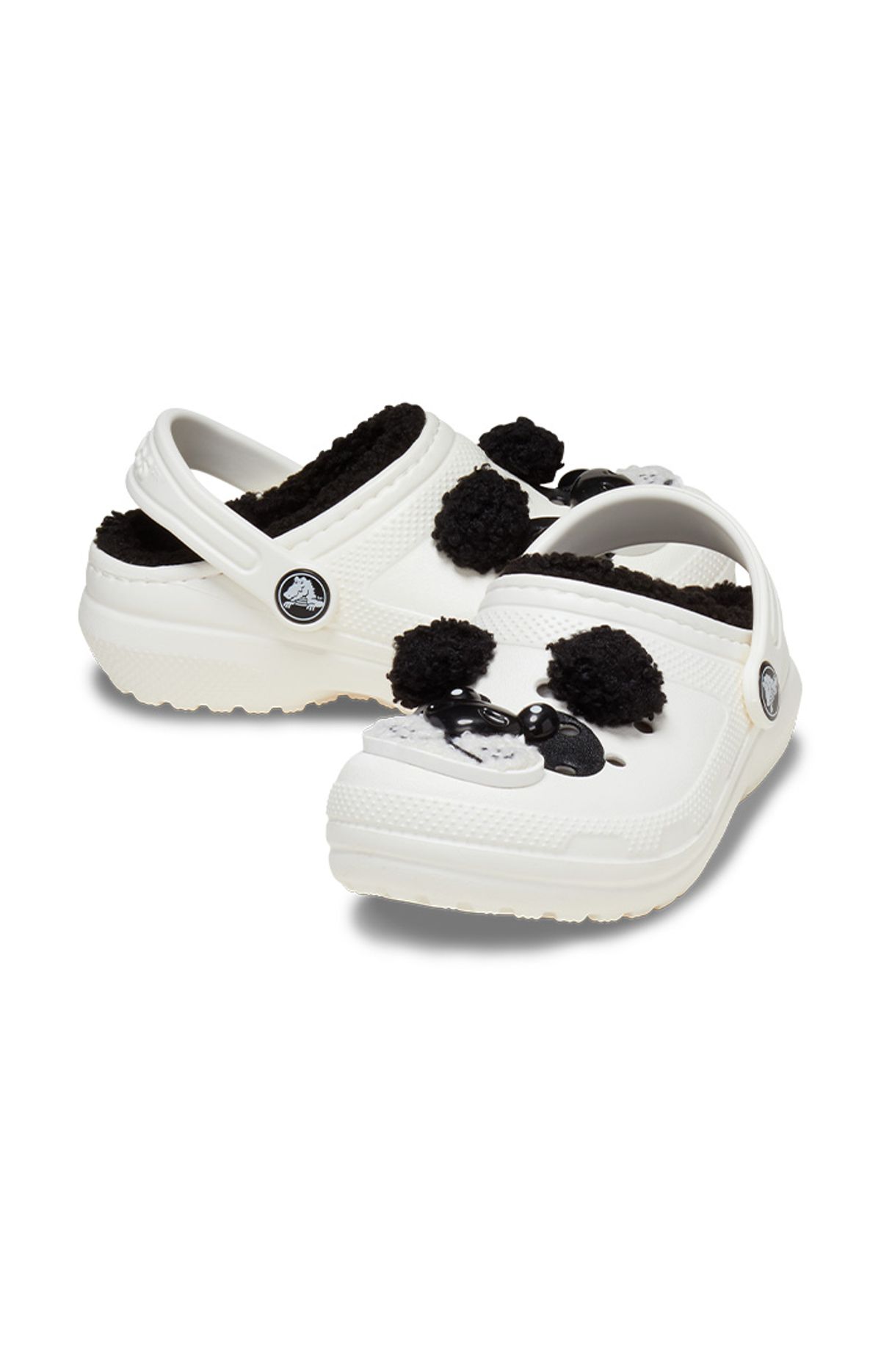 크록스키즈(CROCS KIDS) 키즈 클래식 라인드 아이엠 판다 베어 클로그 CBK (24FKCL210400)