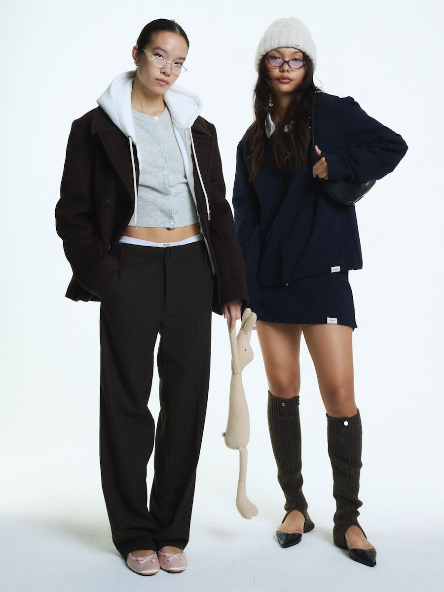 ★24-25AW新作★glowny★G STRAIGHT WOOL PANTS MUSINSA | GLOWNY G STRAIGHT WOOL PANTS (BROWN)