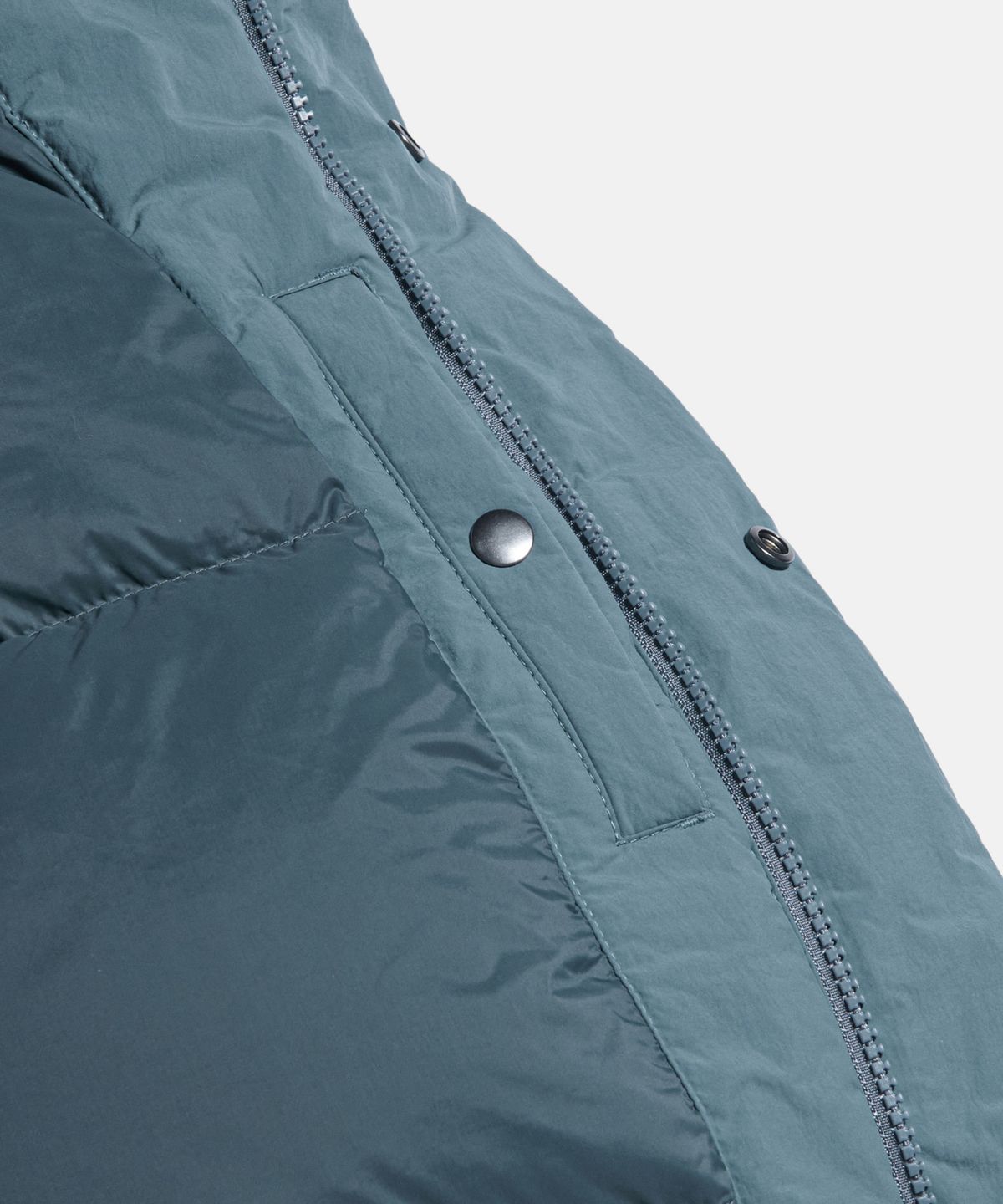 에스피오나지(ESPIONAGE) Dyer Hooded Down Parka Blue Fog