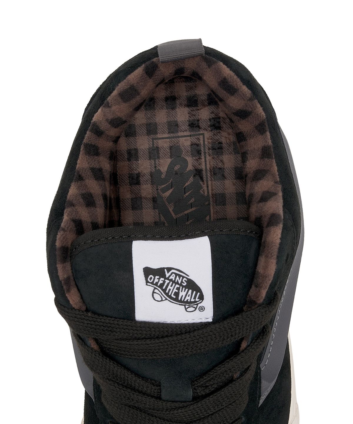 반스(VANS) 뉴스쿨 - (피그 스웨이드) 플레이드 그레이:블랙 / VN000CS02391