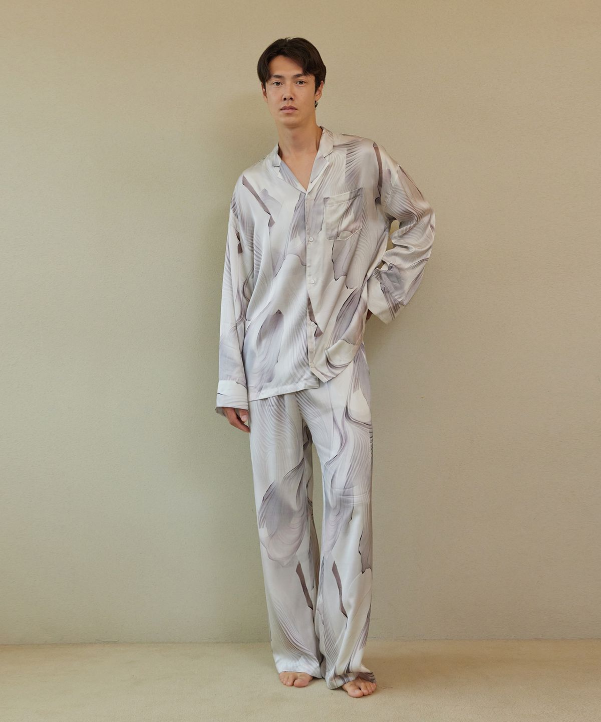 아템포(ATEMPO) CLASSIC PAJAMA SET_gentle wave