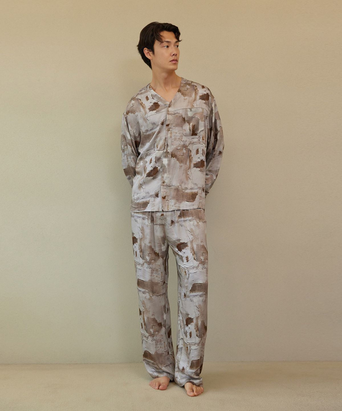 아템포(ATEMPO) COZY PAJAMA SET_art wall